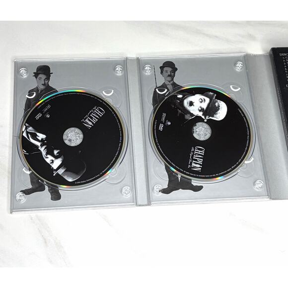 Charlie Chaplin The Legend Lives On (DVD, 5-Disc Set) Collector's Edition - Picture 5 of 8